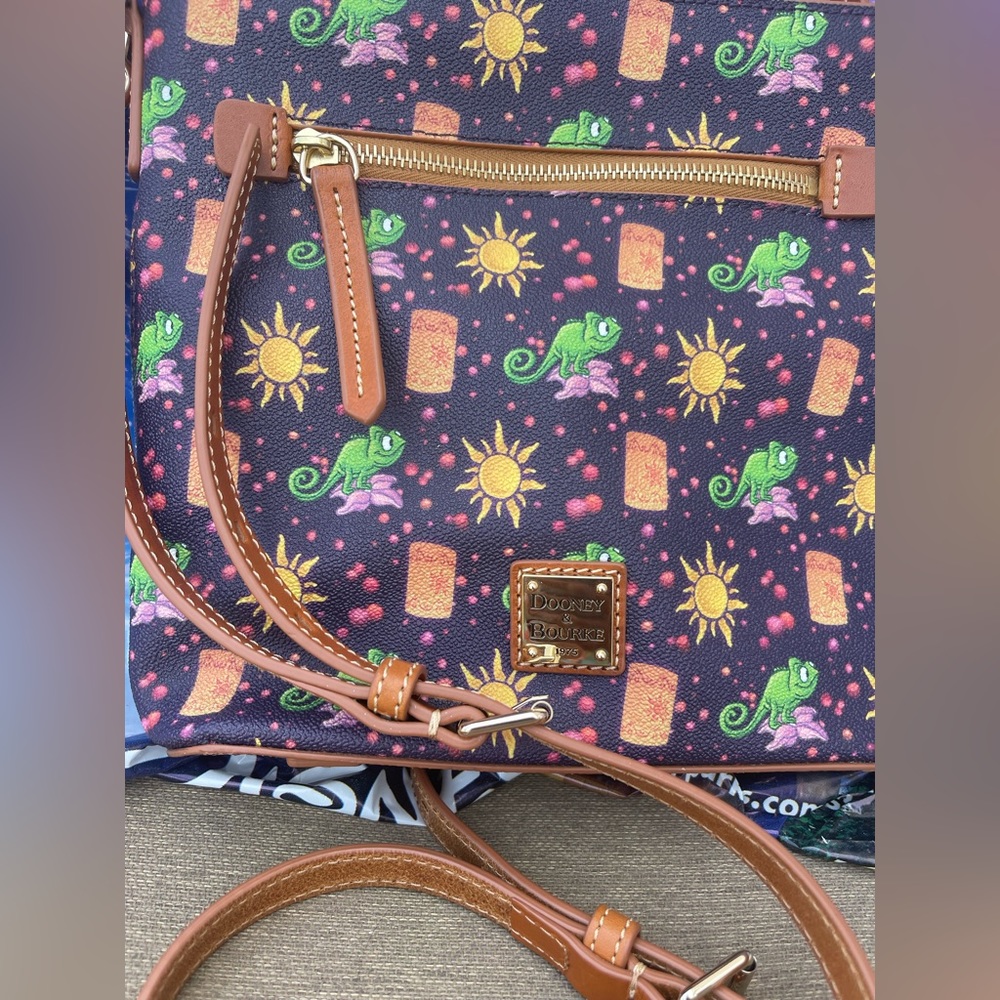 Dooney and Bourke Disney Tangle/Rapunzel crossbody in great condition.